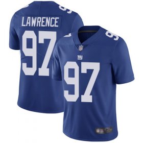 Wholesale Cheap Nike Giants #97 Dexter Lawrence Royal Blue Team Color Men\'s Stitched NFL Vapor Untouchable Limited Jersey