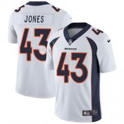 Wholesale Cheap Nike Broncos #43 Joe Jones White Men's Stitched NFL Vapor Untouchable Limited Jersey