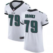 Wholesale Cheap Nike Eagles #79 Brandon Brooks White Men's Stitched NFL Vapor Untouchable Elite Jersey