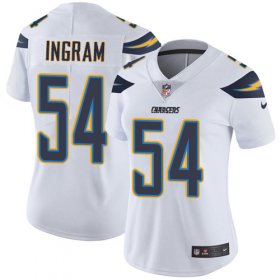 Wholesale Cheap Nike Chargers #54 Melvin Ingram White Women\'s Stitched NFL Vapor Untouchable Limited Jersey