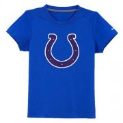 Wholesale Cheap Indianapolis Colts Sideline Legend Authentic Logo Youth T-Shirt Blue