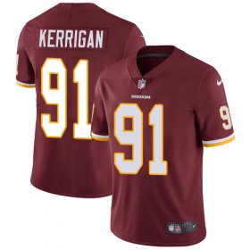 Wholesale Cheap Nike Redskins #91 Ryan Kerrigan Burgundy Red Team Color Youth Stitched NFL Vapor Untouchable Limited Jersey