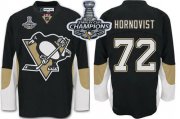Wholesale Cheap Penguins #72 Patric Hornqvist Black Home 2017 Stanley Cup Finals Champions Stitched NHL Jersey