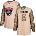 Wholesale Cheap Adidas Panthers #6 Anton Stralman Camo Authentic 2017 Veterans Day Stitched NHL Jersey