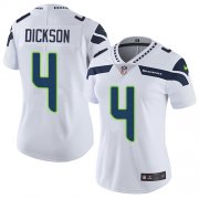 Wholesale Cheap Nike Seahawks #4 Michael Dickson White Women's Stitched NFL Vapor Untouchable Limited Jersey