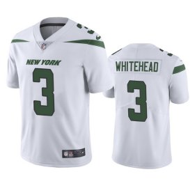 Cheap Men\'s New York Jets #3 Jordan Whitehead White Vapor Untouchable Limited Stitched Jersey