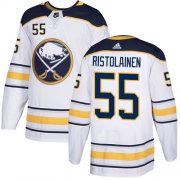 Wholesale Cheap Adidas Sabres #55 Rasmus Ristolainen White Road Authentic Youth Stitched NHL Jersey