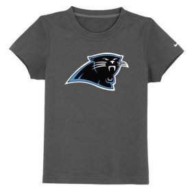 Wholesale Cheap Carolina Panthers Sideline Legend Authentic Logo Youth T-Shirt Dark Grey