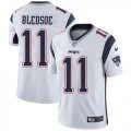Wholesale Cheap Nike Patriots #11 Drew Bledsoe White Men's Stitched NFL Vapor Untouchable Limited Jersey