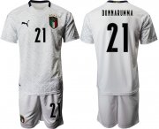 Wholesale Cheap 2021 Men Italy away 21 new style white soccer jerseys