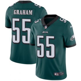 Wholesale Cheap Nike Eagles #55 Brandon Graham Midnight Green Team Color Men\'s Stitched NFL Vapor Untouchable Limited Jersey