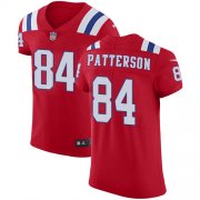 Wholesale Cheap Nike Patriots #84 Cordarrelle Patterson Red Alternate Men's Stitched NFL Vapor Untouchable Elite Jersey