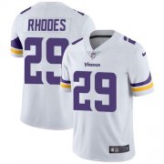 Wholesale Cheap Nike Vikings #29 Xavier Rhodes White Men's Stitched NFL Vapor Untouchable Limited Jersey