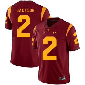 Wholesale Cheap USC Trojans 2 Adoree\' Jackson Red College Football Jersey