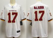 Wholesale Cheap Men's Washington Redskins #17 Terry McLaurin White NEW 2020 Vapor Untouchable Stitched NFL Nike Limited Jersey