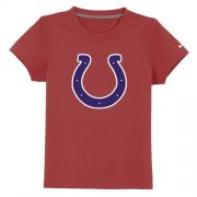 Wholesale Cheap Indianapolis Colts Sideline Legend Authentic Logo Youth T-Shirt Red