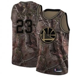 Wholesale Cheap Nike Golden State Warriors #23 Draymond Green Camo NBA Swingman Realtree Collection Jersey