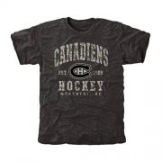 Wholesale Cheap Men's Montreal Canadiens Black Camo Stack T-Shirt