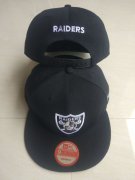Wholesale Cheap Raiders Team Logo Black Adjustable Hat LT