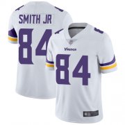 Wholesale Cheap Nike Vikings #84 Irv Smith Jr. White Men's Stitched NFL Vapor Untouchable Limited Jersey