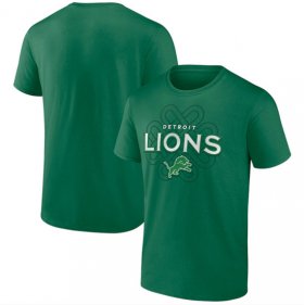 Wholesale Cheap Men\'s Detroit Lions Kelly Green Celtic Knot T-Shirt