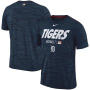 Wholesale Cheap Detroit Tigers Nike Authentic Collection Velocity Team Issue Performance T-Shirt Navy