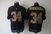 Wholesale Cheap Sideline Black United Steelers #34 Rashard Mendenhall Black Stitched NFL Jersey