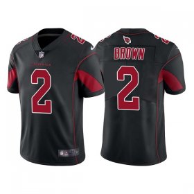 Wholesale Cheap Men\'s Arizona Cardinals #2 Marquise Brown Black Color Rush Limited Stitched Jersey