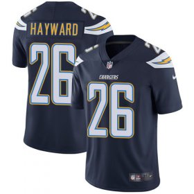 Wholesale Cheap Nike Chargers #26 Casey Hayward Navy Blue Team Color Men\'s Stitched NFL Vapor Untouchable Limited Jersey