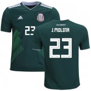 Wholesale Cheap Mexico #23 J.Molina Home Kid Soccer Country Jersey