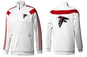 Wholesale Cheap NFL Atlanta Falcons Team Logo Jacket White