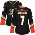 Wholesale Cheap Adidas Ducks #7 Andrew Cogliano Black Home Authentic Women's Stitched NHL Jersey