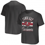 Wholesale Cheap Men's Tampa Bay Buccaneers Black x Darius Rucker Collection Stripe T-Shirt