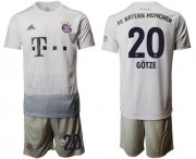 Wholesale Cheap Bayern Munchen #20 Gotze Away Soccer Club Jersey