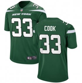 Wholesale Cheap Men\'s New York Jets #33 Dalvin Cook Green Stitched Vapor Untouchable Limited Jersey