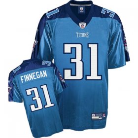 Wholesale Cheap Titans #31 Cortland Finnegan Stitched Baby Blue NFL Jersey