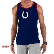 Wholesale Cheap Men's Nike NFL Indianapolis Colts Sideline Legend Authentic Logo Tank Top Dark Blue
