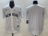 Cheap Men's New York Yankees Blank White 2024 Cool Base Stitched Jerseys