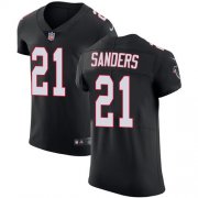 Wholesale Cheap Nike Falcons #21 Deion Sanders Black Alternate Men's Stitched NFL Vapor Untouchable Elite Jersey