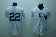 Wholesale Cheap Yankees #22 Jacoby Ellsbury White Stitched MLB Jersey