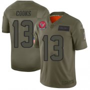 Wholesale Cheap Nike Texans #13 Brandin Cooks Camo Men's Stitched NFL Limited 2019 Salute To Service Jersey