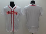 Wholesale Cheap Red Sox Blank White Flexbase Authentic Collection Alternate Home Stitched MLB Jersey