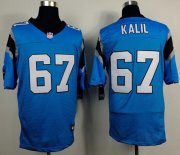 Wholesale Cheap Nike Panthers #67 Ryan Kalil Blue Alternate Men's Stitched NFL Elite Jersey