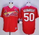 Wholesale Cheap Cardinals #50 Adam Wainwright New Red Cool Base Stitched MLB Jersey