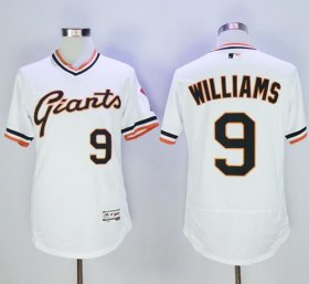 Wholesale Cheap Giants #9 Matt Williams White Flexbase Authentic Collection Cooperstown Stitched MLB Jersey