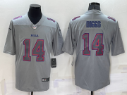 Wholesale Men's Buffalo Bills #14 Stefon Diggs Grey Atmosphere Fashion Vapor Untouchable Stitched Limited Jersey