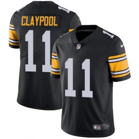 Wholesale Cheap Nike Steelers #11 Chase Claypool Black Alternate Men\'s Stitched NFL Vapor Untouchable Limited Jersey
