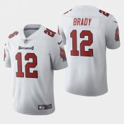 Wholesale Cheap Tampa Bay Buccaneers #12 Tom Brady White Men's Nike 2020 Vapor Limited NFL Jersey