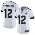 Wholesale Cheap Nike Jaguars #12 Dede Westbrook White Women's Stitched NFL Vapor Untouchable Limited Jersey