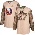 Wholesale Cheap Adidas Islanders #27 Anders Lee Camo Authentic 2017 Veterans Day Stitched Youth NHL Jersey